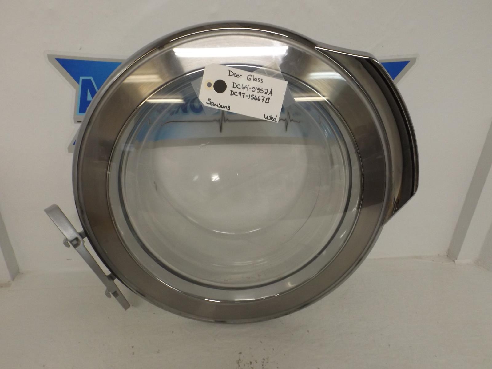 Samsung Washer DC64-01552A DC97-15667B Door Glass Used Samsung Washer DC64-01552A DC97-15667B Door Glass Used